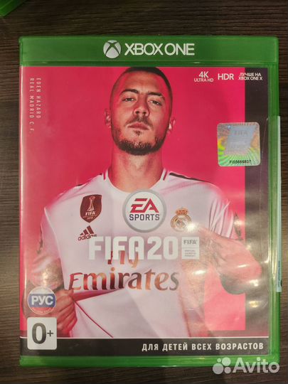 Fifa 2020 игра для Xbox one X/S