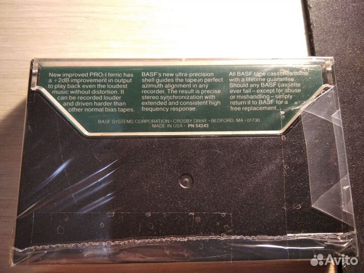 Аудиокассета Basf Professional l 90