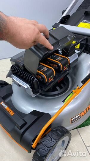 Газонокосилка Worx 80V WG761E