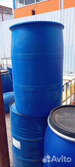 Бочка пластиковая пищевая бу 220л