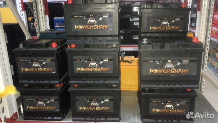 Аккумулятор Power Shark 68Ah 550A прямая полярност