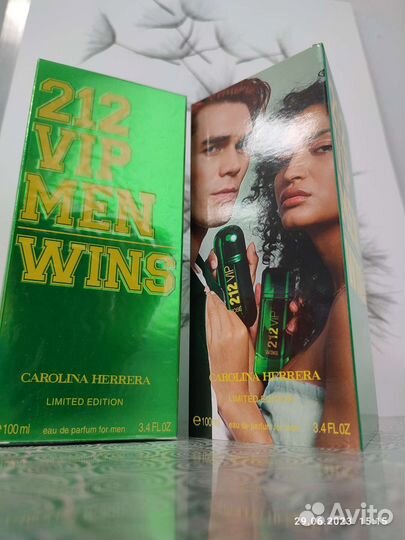 Парфюм 212 VIP Men Wins Carolina Herrera