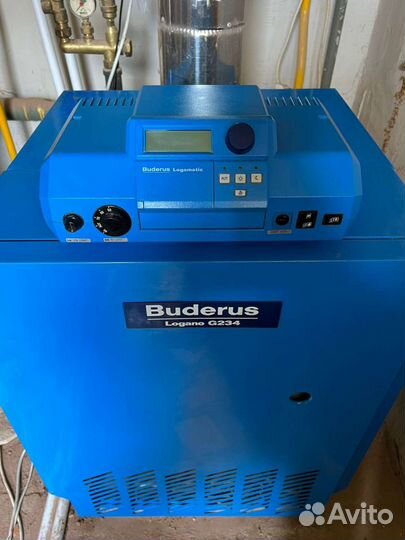 Газовый котел buderus G234 WS 50 kw