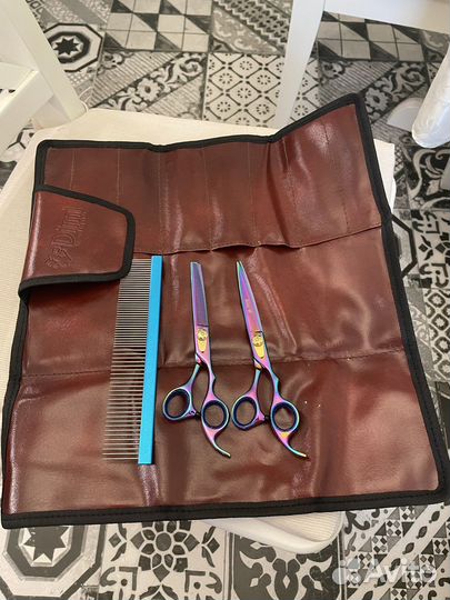 Ножницы для груминга, триммер для груминга, фартук