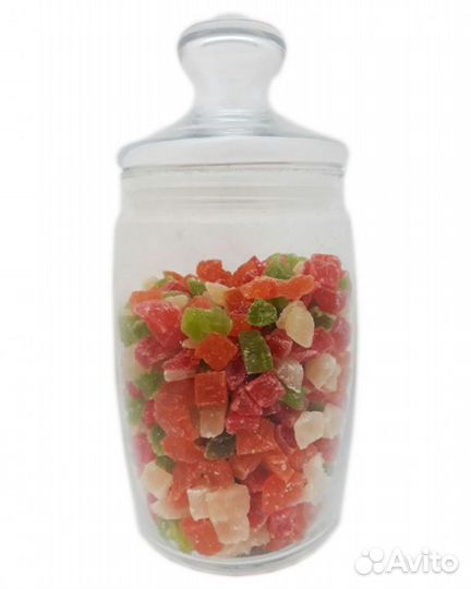Ананас кубик микс 100гр