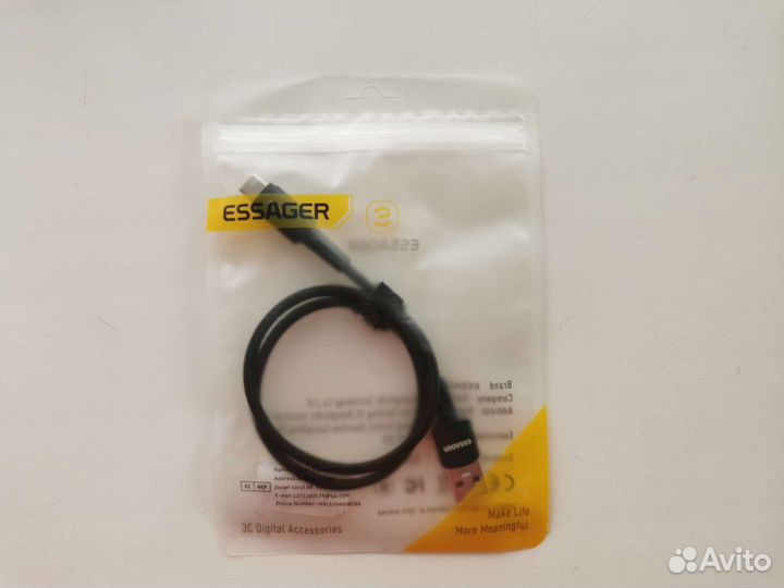 Кабель USB type c