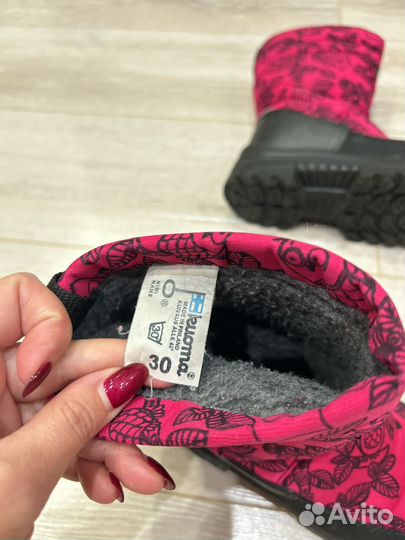 Сапоги зимние детские kuoma 30 размер
