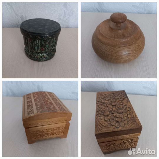 Шкатулки для украшений. Новые