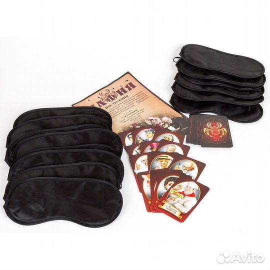 Игра настольная для компании - Мафия с масками