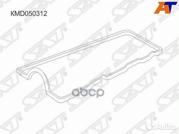 Прокладка клапанной крышки MMC 4D56+T, HY Gallo