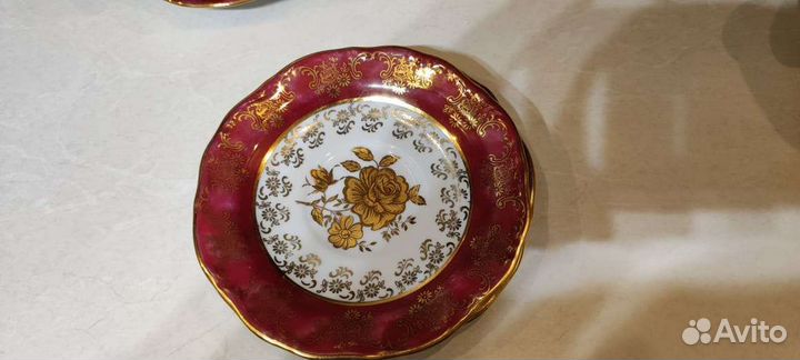 Сервиз чайный Чехия Богемия на 6 персон