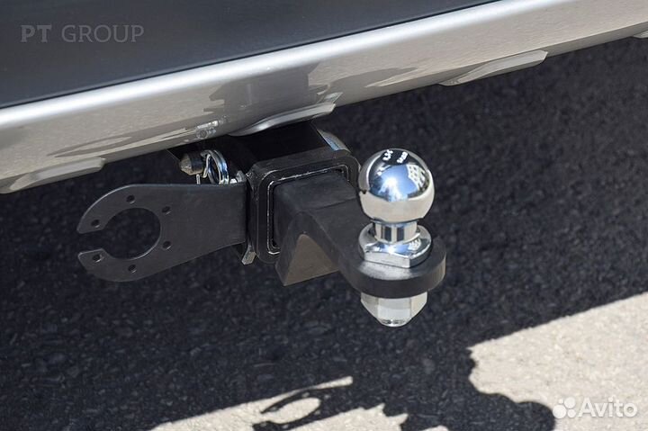 Фаркоп Volvo XC90 2006-2014 съемный квадрат