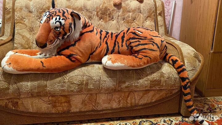 Мягкий тигр игрушка