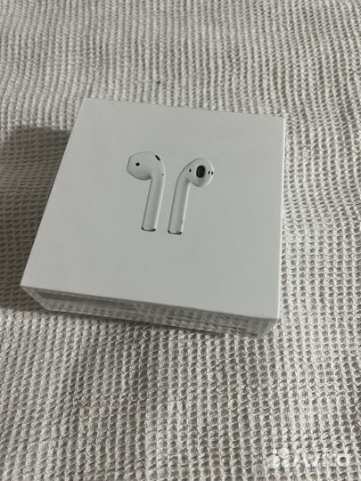 Беспроводные наушники apple airpods 2