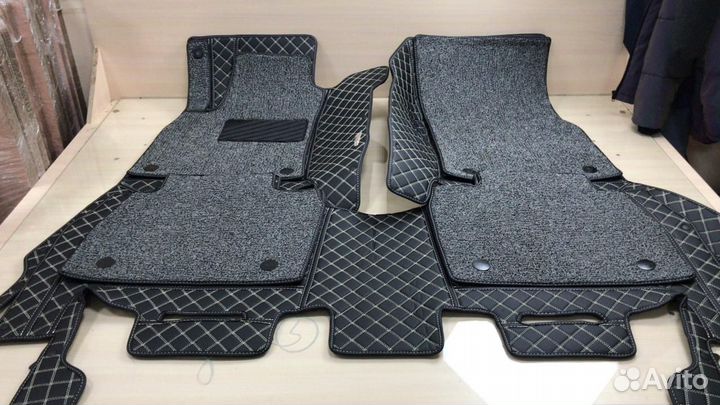 3D Коврики Chevrolet из Экокожи