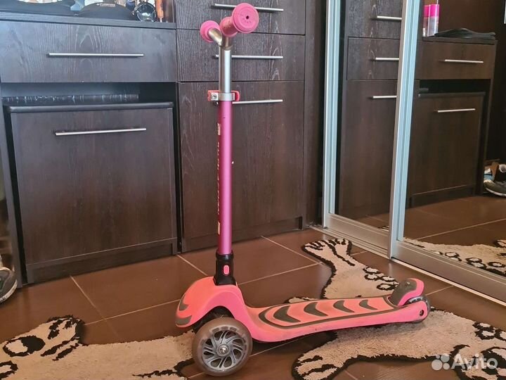 Самокат детский трехколесный бу