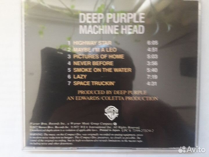 Cd диск deep purple