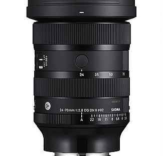 Объектив Sigma 24-70mm f/2.8 DG DN II Art Sony FE