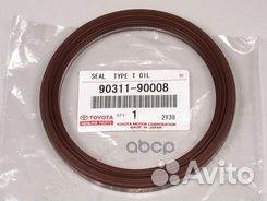 Сальник коленчатого вала зад 2-3C# 90311900