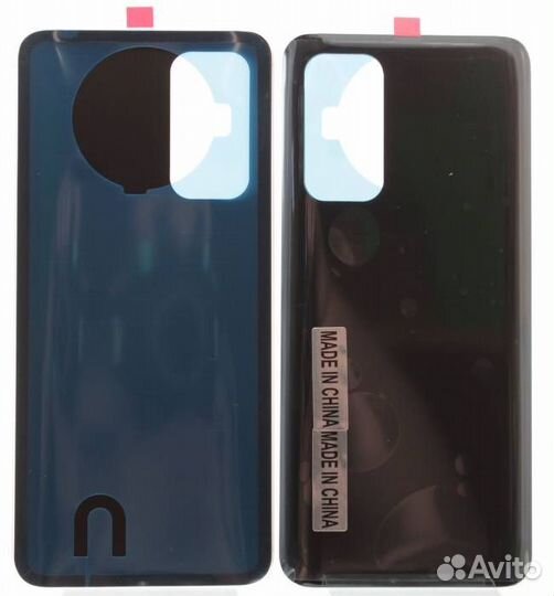 Задняя крышка для Xiaomi Mi 10T/10T Pro Черная (со