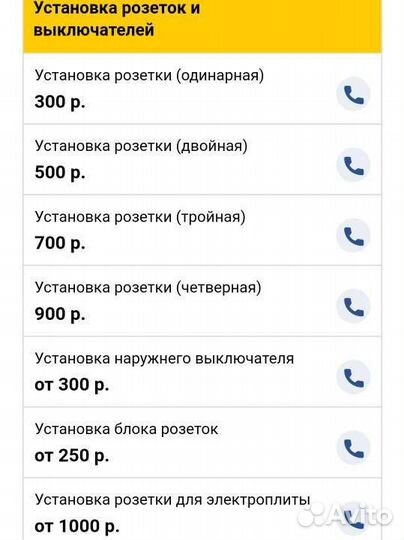 Электрик (услуги электрика)