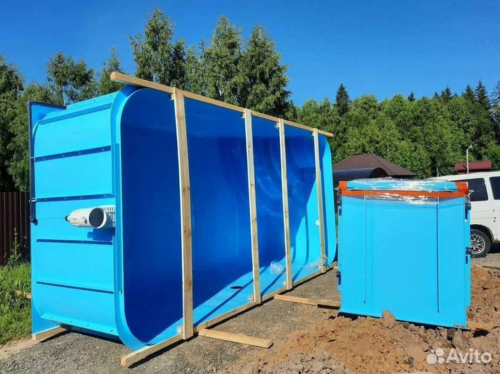 Пластиковый бассейн