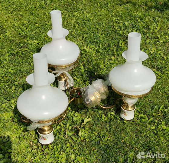 Керосиновая лампа люстра