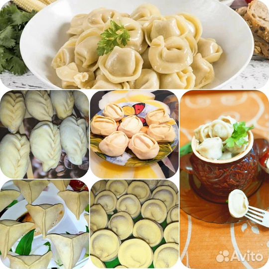 Домашние полуфабрикаты пельмени