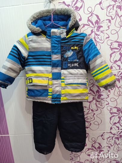 Демисезонный костюм86-92