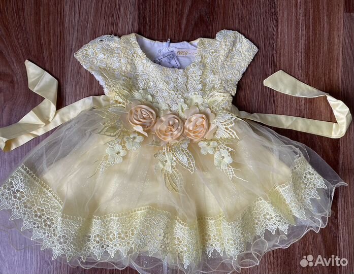 Платье на годик