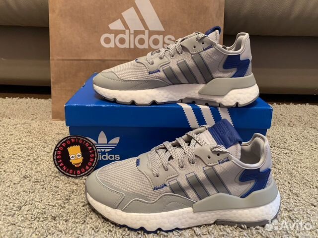 Кроссовки adidas nite jogger оригинал новые 38