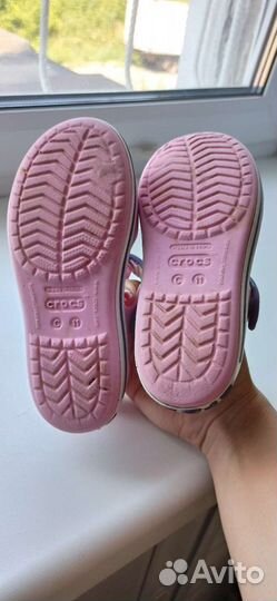 Сандалии crocs c11 для девочки
