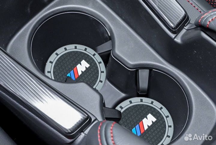 Силиконовой коврик в подстаканник BMW M Бмв М