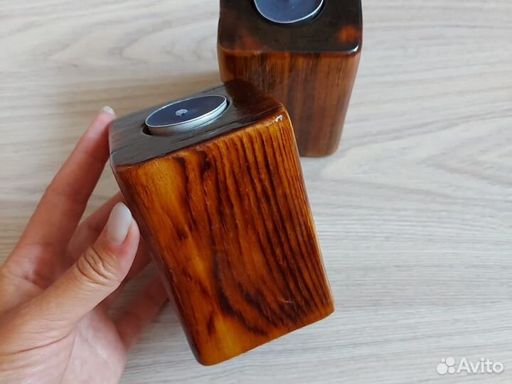 Подсвечники деревянные. Ручная работа