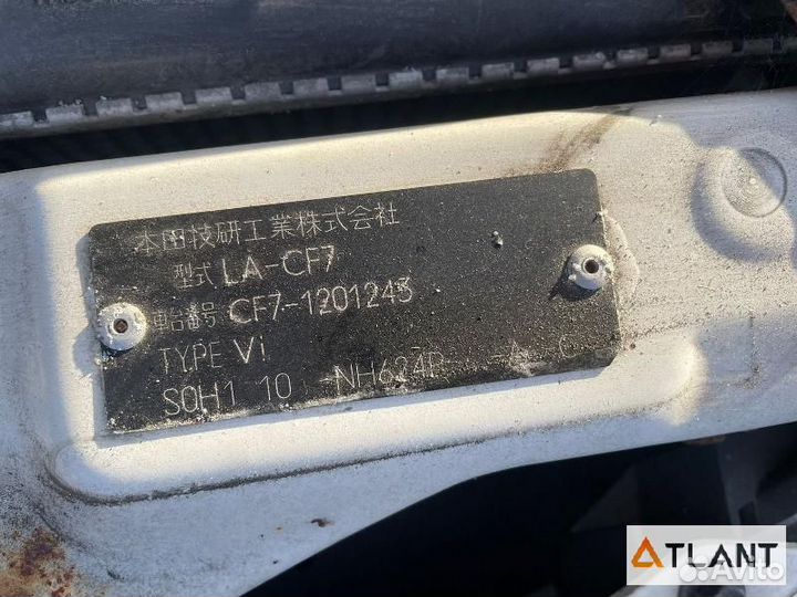 Молдинг на крышу honda accord