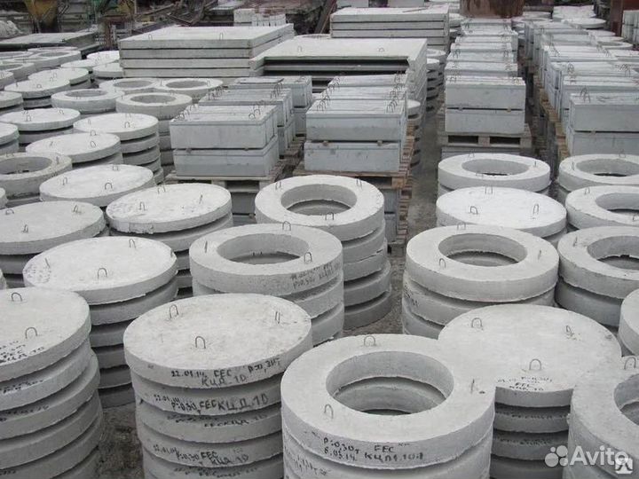 Жби Бетонные кольца плиты днища погреб септик