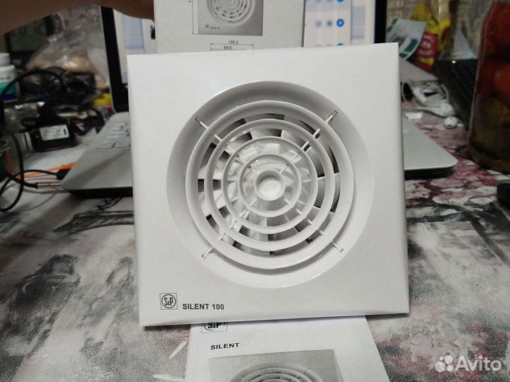 Вентилятор вытяжной silent cz