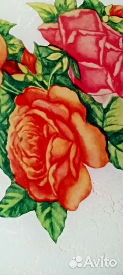 Антикварное блюдо для сервировки вращающееся