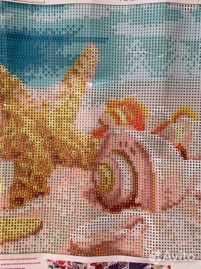 Алмазная мозаика (круглые стразы)