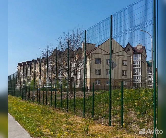 Забор сетка 3д