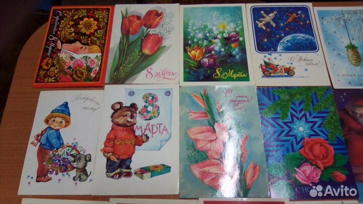 Открытки СССР (чистые) Цена за Все