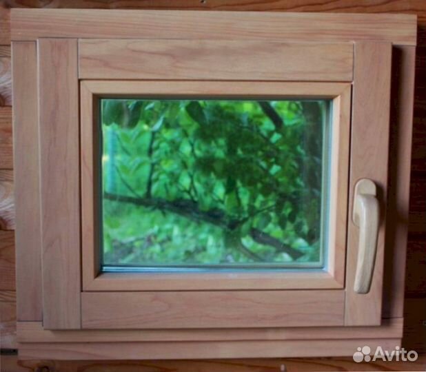 Окна деревянные в баню