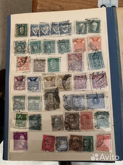 Старые почтовые марки разных стран