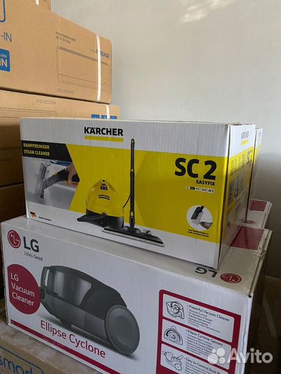 Пароочистители. Моющие пылесосы Karcher новые