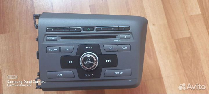 Штатное головное устройство Honda Civic 9