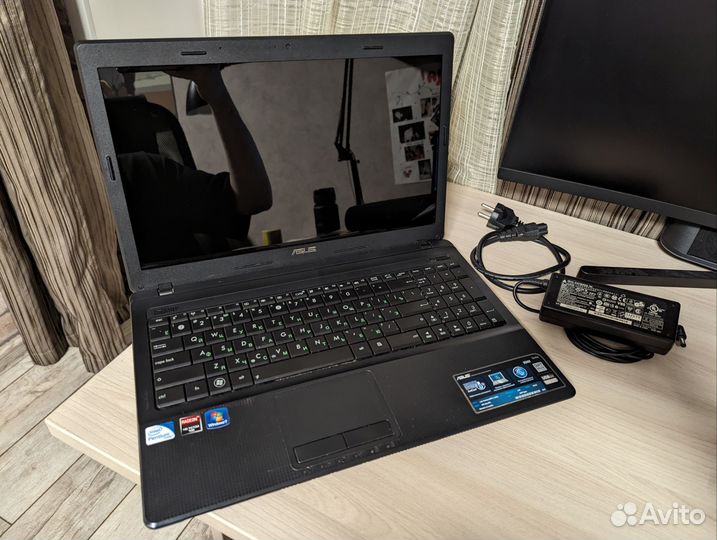 Ноутбук Asus Pentium B970/500 HDD/4 RAM