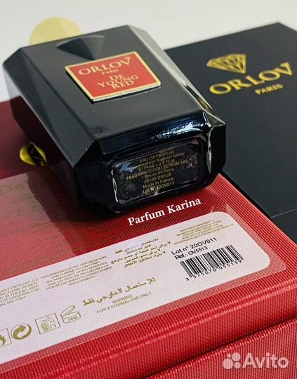 Orlov Paris de Young Red аромат в распив