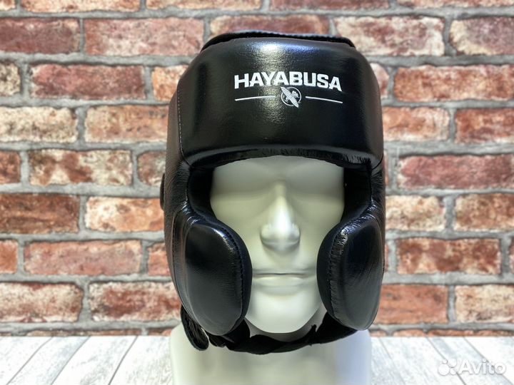 Боксерский шлем Hayabusa Pro Boxing черный