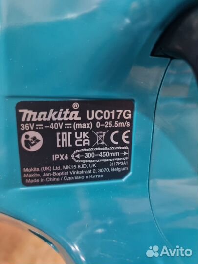 Цепная пила XGT Makita UC017GZ01