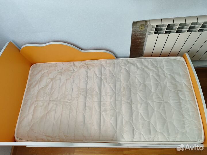 Детская кровать с кокосов матрасом 140х70 до 18.08